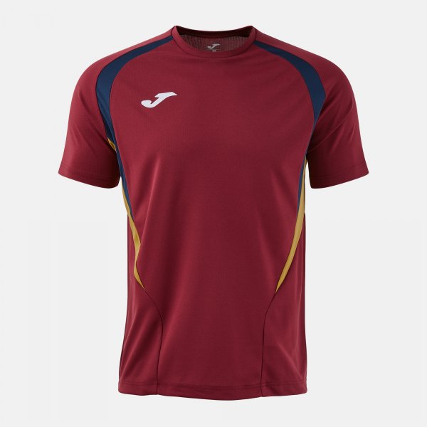 Tričko T-CHAMPIONSHIP SHORT SLEEVE T-SHIRT bordová