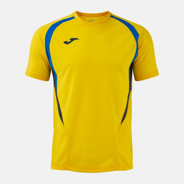 T-CHAMPIONSHIP SHORT SLEEVE T-SHIRT YELLOW ROYAL BLUE YELLOW-ROYAL