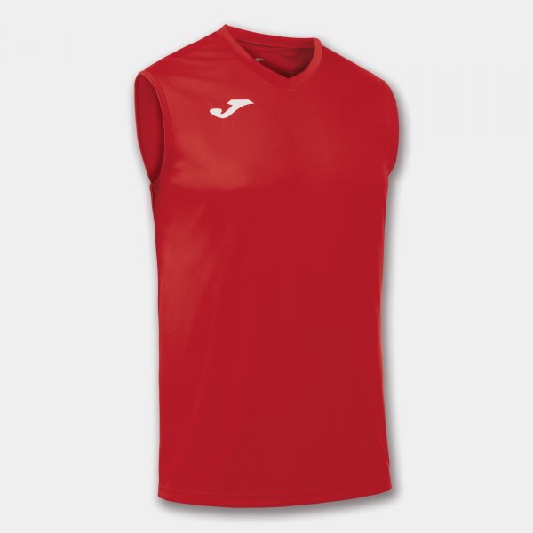Športové tielko SLEEVELESS BASIC T-SHIRT COMBI červená