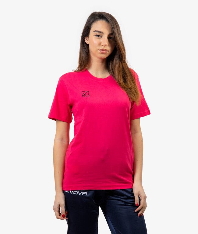 Krátke tričko T-SHIRT COTONE ACTION fuchsiová