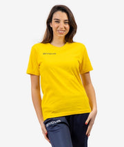 Krátke tričko T-SHIRT COTONE FRESH žltá