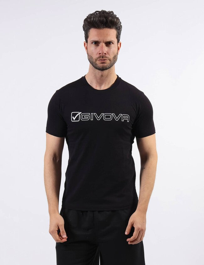 Tričko T-SHIRT COTONE MONDO čierna