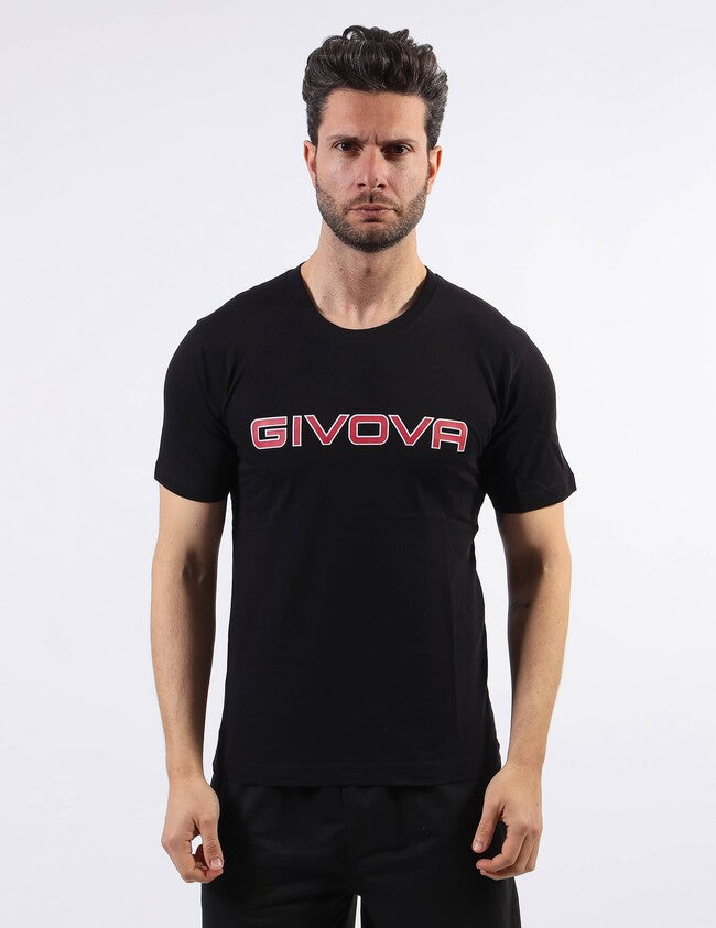 Krátke tričko T-SHIRT COTONE SPOT čierna
