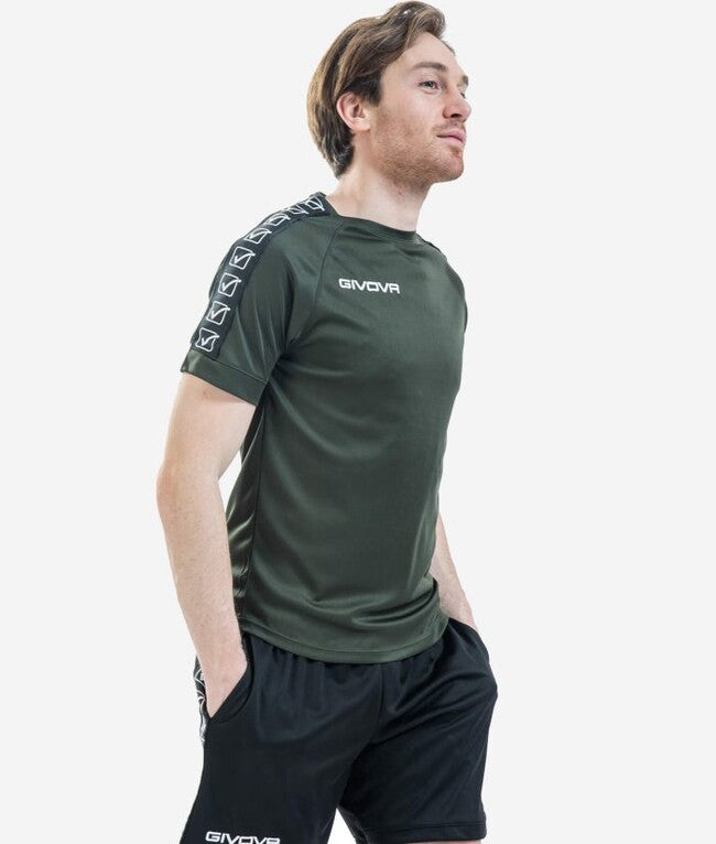 Tričko T-SHIRT POLY BAND vojenská zelená