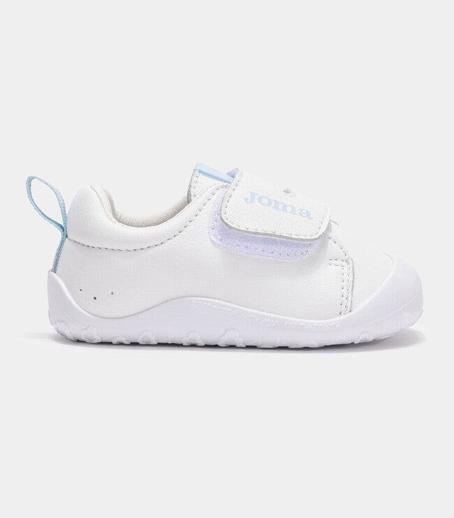Voľnočasová obuv TEDDY JR BAREFOOT 2605 biela azúrová