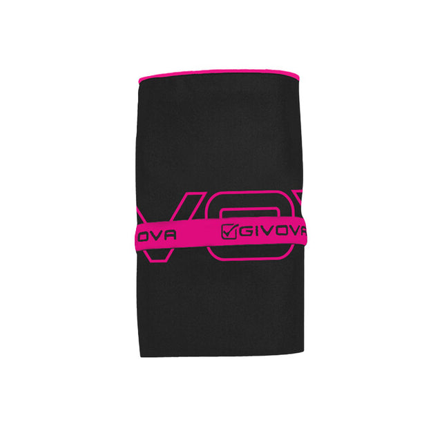 Uterák TELO BIG MICROFIBRA 80*165 čierna-fuchsiová fluo