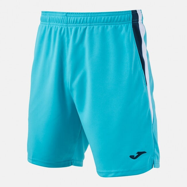 Šortky TERRA BERMUDA tmavá námornícka modrá - fluo tyrkysová