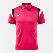 TERRA SHORT SLEEVE POLO FUCHSIA BLACK FUCHSIA-BLACK