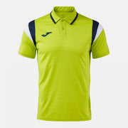 TERRA SHORT SLEEVE POLO LIME DARK NAVY LIME-NAVY
