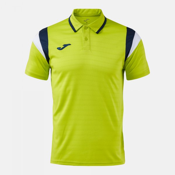 Polo tričko TERRA SHORT SLEEVE POLO tmavá námornícka modrá - zelená limetková námornícka modrá