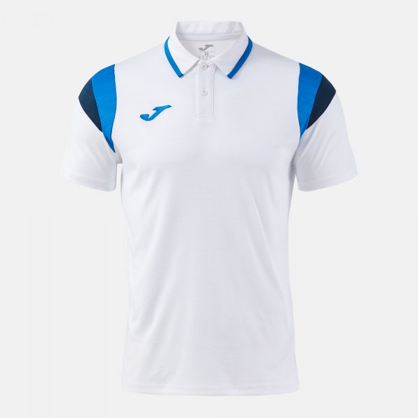 Polo tričko TERRA SHORT SLEEVE POLO tmavá námornícka modrá - biela azúrová