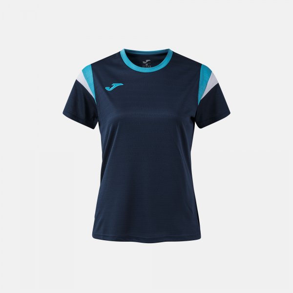 Dámske tričko TERRA SHORT SLEEVE T-SHIRT tmavá námornícka modrá - tmavá námornícka-tyrkysová