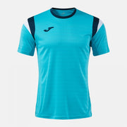 TERRA SHORT SLEEVE T-SHIRT FLUOR TURQUOISE DARK NAVY FLUOR TURQUOISE