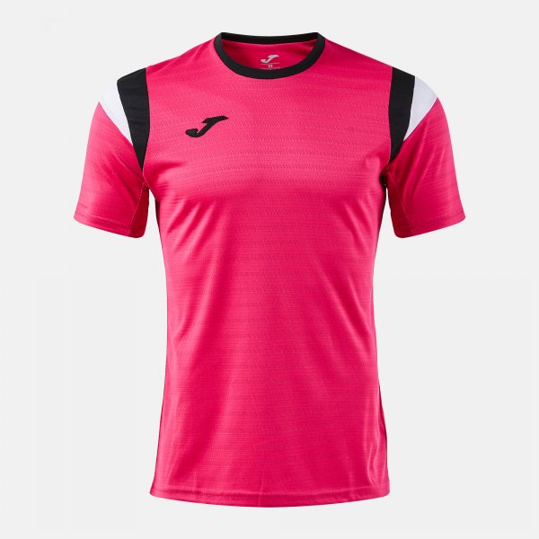 Tričko TERRA SHORT SLEEVE T-SHIRT fuchsiová čierna