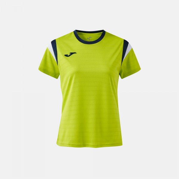 Dámske tričko TERRA SHORT SLEEVE T-SHIRT tmavá námornícka modrá - zelená limetková námornícka modrá