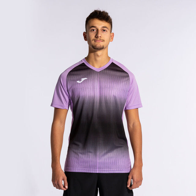 Dres / tričko TIGER V SHORT SLEEVE T-SHIRT fialová