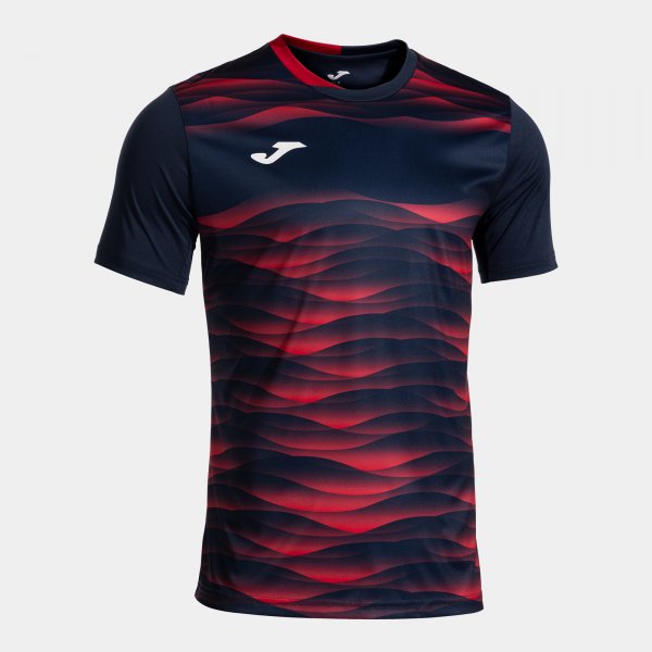 PERFORMANCE SHORT SLEEVE T-SHIRT NAVY BLUE RED NAVY-RED