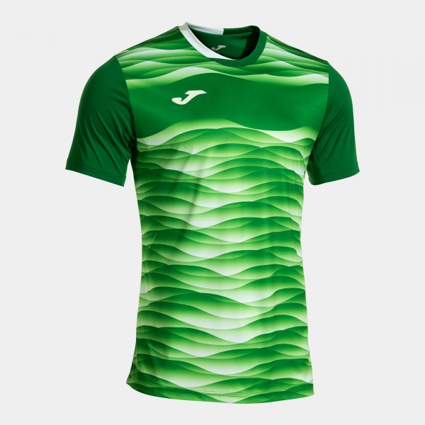PERFORMANCE SHORT SLEEVE T-SHIRT GREEN WHITE GREEN-WHITE