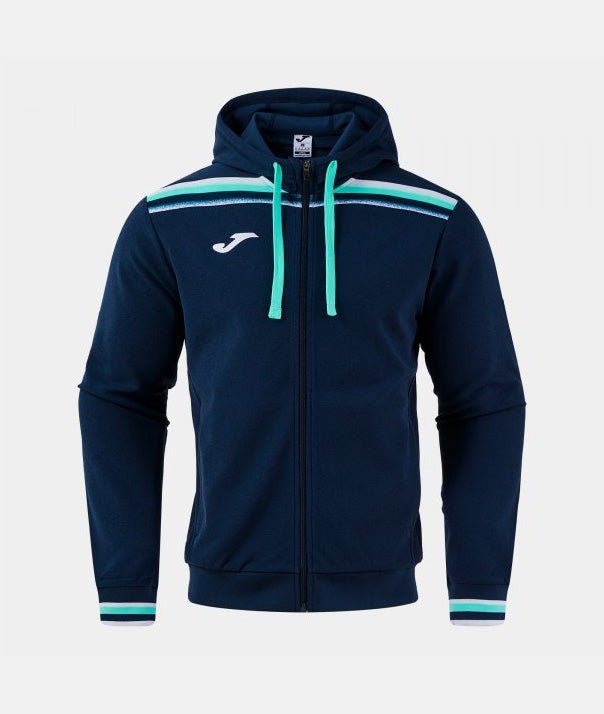 Mikina TOLEDO II ZIP-UP HOODIE modrá námornícka zelená