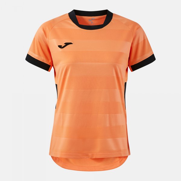 Dámske tričko TOLETUM VII SHORT SLEEVE T-SHIRT oranžová čierna