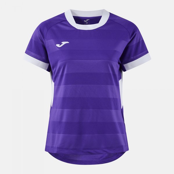Dámske tričko TOLETUM VII SHORT SLEEVE T-SHIRT fialová biela