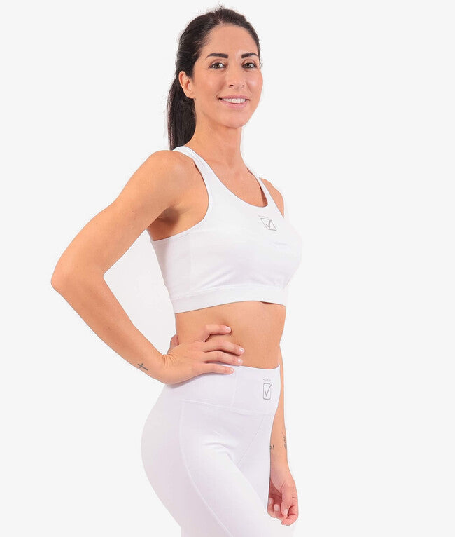 Dámske športové tielko TOP DONNA STAMPA biela