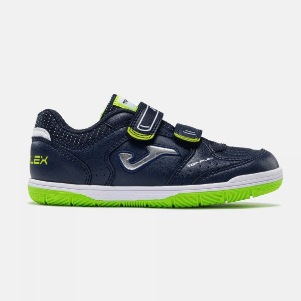 Halovky TOP FLEX JR 2633 NAVY BLUE INDOOR modrá námornícka