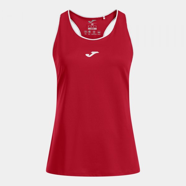 Dámske tričko TORNEO TANK TOP červená
