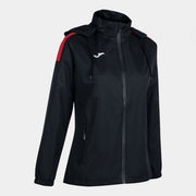 RAINJACKET TRIVOR BLACK-RED