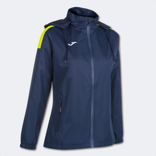 Dámska bunda do dažďa RAINJACKET TRIVOR modrá námornícka