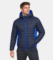 Bunda bomber URBAN V BOMBER JACKET modrá námornícka azúrová