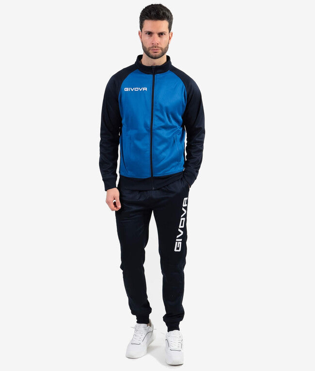 TUTA CUBA POLARFLEECE AZZURRO/BLU