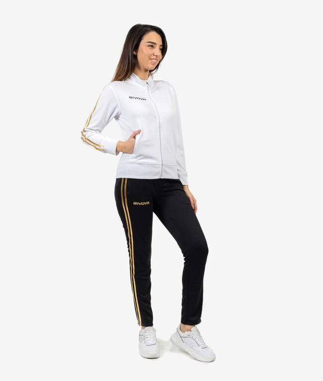 Dámska súprava TUTA REVOLUTION SUMMER DONNA biela-zlatá