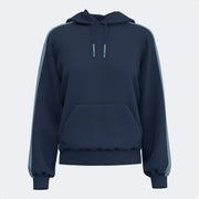 Dámska mikina URBAN AESTHETICS HOODIE NAVY BLUE SKY BLUE NAVY-SKY BLUE