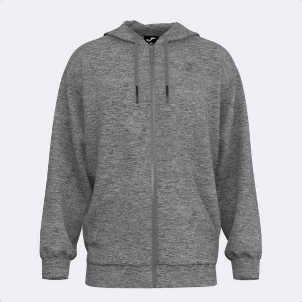 Mikina URBAN AESTHETICS ZIP-UP HOODIE šedá
