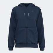 Dámska mikina URBAN AESTHETICS ZIP-UP HOODIE modrá námornícka