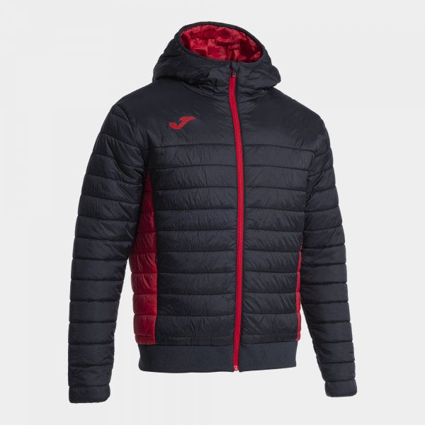 URBAN V BOMBER JACKET BLACK RED BLACK-RED
