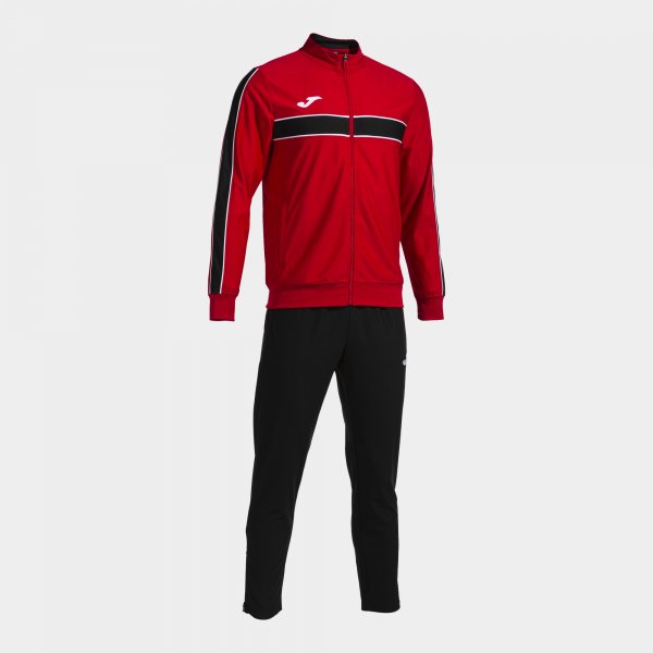 Súprava VICTORY TRACKSUIT MEDIUM červená čierna