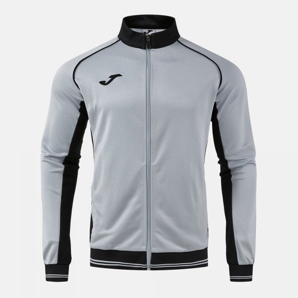 Mikina VINTAGE ECO RETRO FULL ZIP SWEATSHIRT šedá čierna