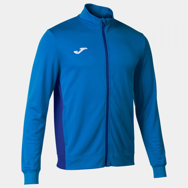 Mikina so zipsom WINNER II FULL ZIP SWEATSHIRT azúrová