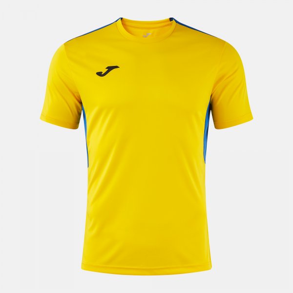 Tričko WINNER IV SHORT SLEEVE T-SHIRT tmavá námornícka modrá - žltá azúrová
