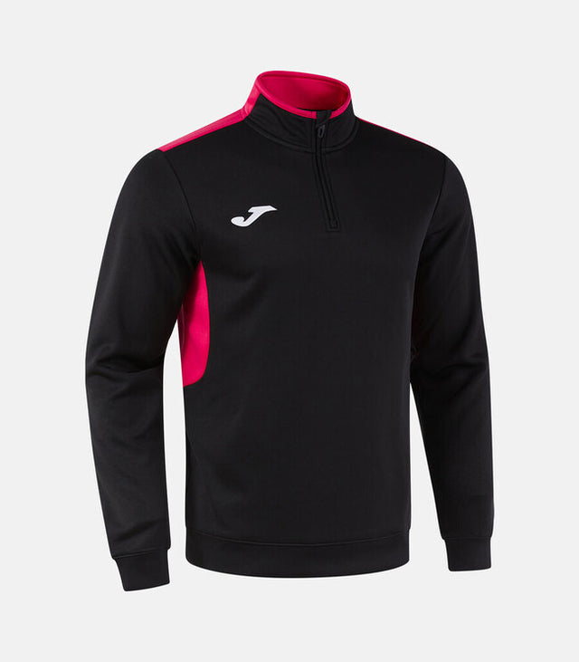 Mikina WINNER IV SWEATSHIRT tmavá námornícka modrá - čierna fuchsiová