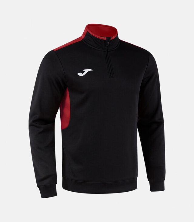 Mikina WINNER IV SWEATSHIRT tmavá námornícka modrá - čierna červená