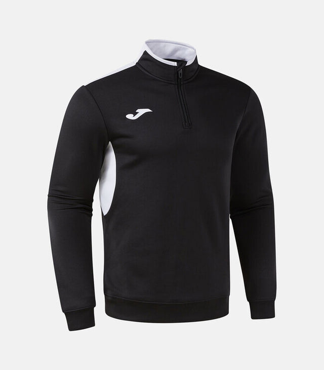 Mikina WINNER IV SWEATSHIRT tmavá námornícka modrá - čierna biela