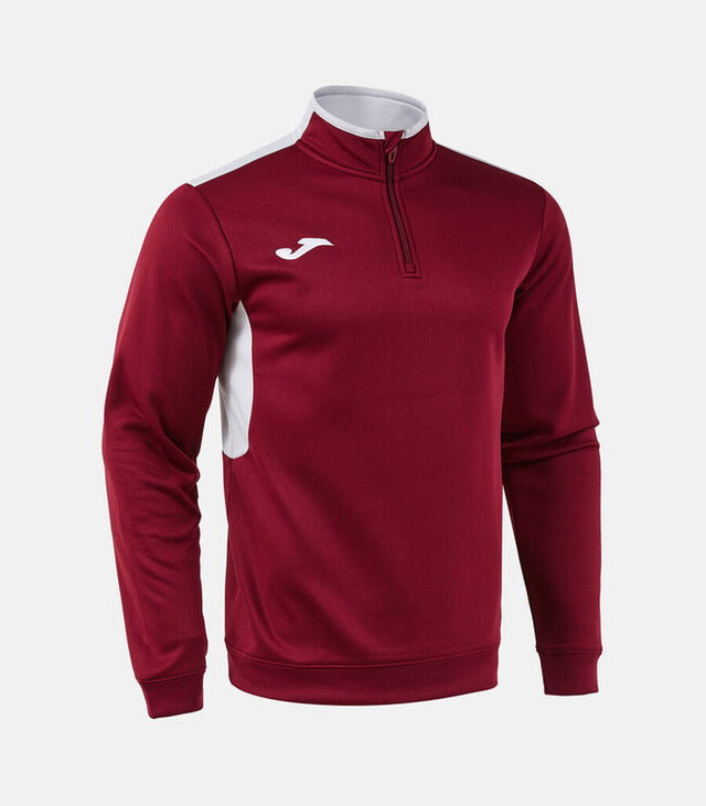 Mikina WINNER IV SWEATSHIRT tmavá námornícka modrá - bordová