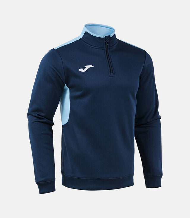 Mikina WINNER IV SWEATSHIRT tmavá námornícka modrá - modrá námornícka modrá svetlá