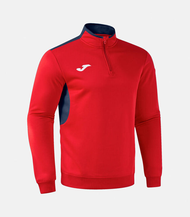 Mikina WINNER IV SWEATSHIRT tmavá námornícka modrá - červená námornícka modrá