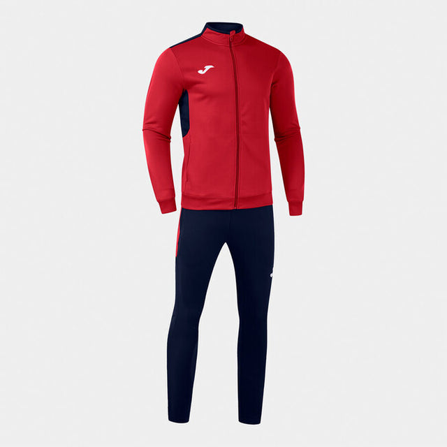 Súprava WINNER IV TRACKSUIT tmavá námornícka modrá - červená námornícka modrá