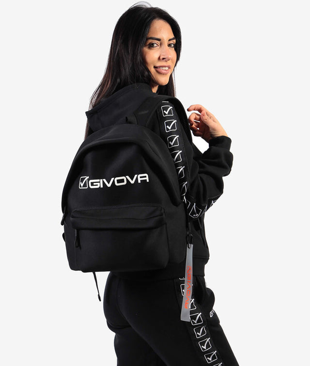 Batoh ZAINO FUTURO NEOPRENE čierna-biela