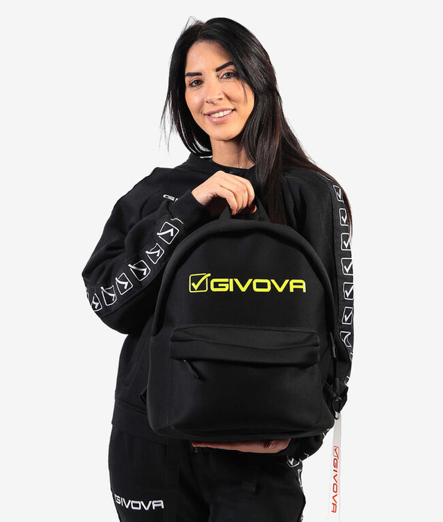 Batoh ZAINO FUTURO NEOPRENE čierna-fluo žltá